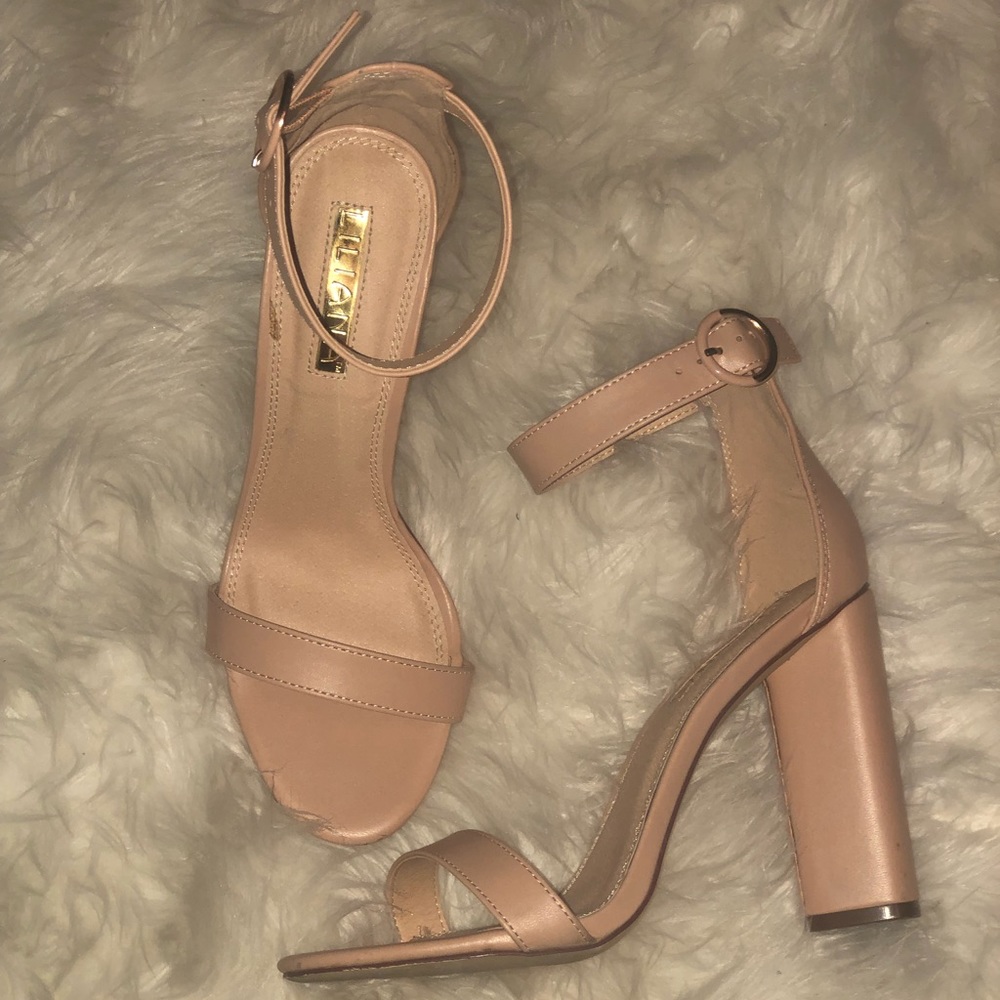 🚨BOGO🚨 Blush Block Heels